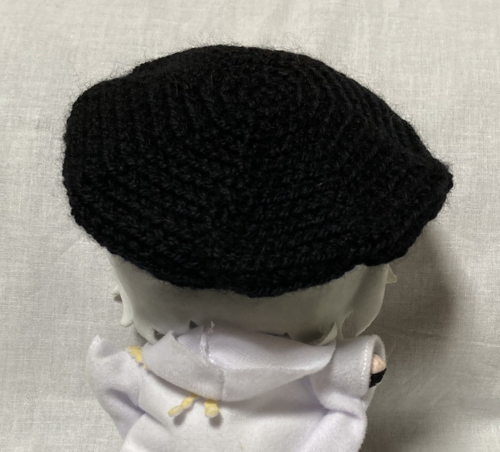 ニットの帽子(リボン)