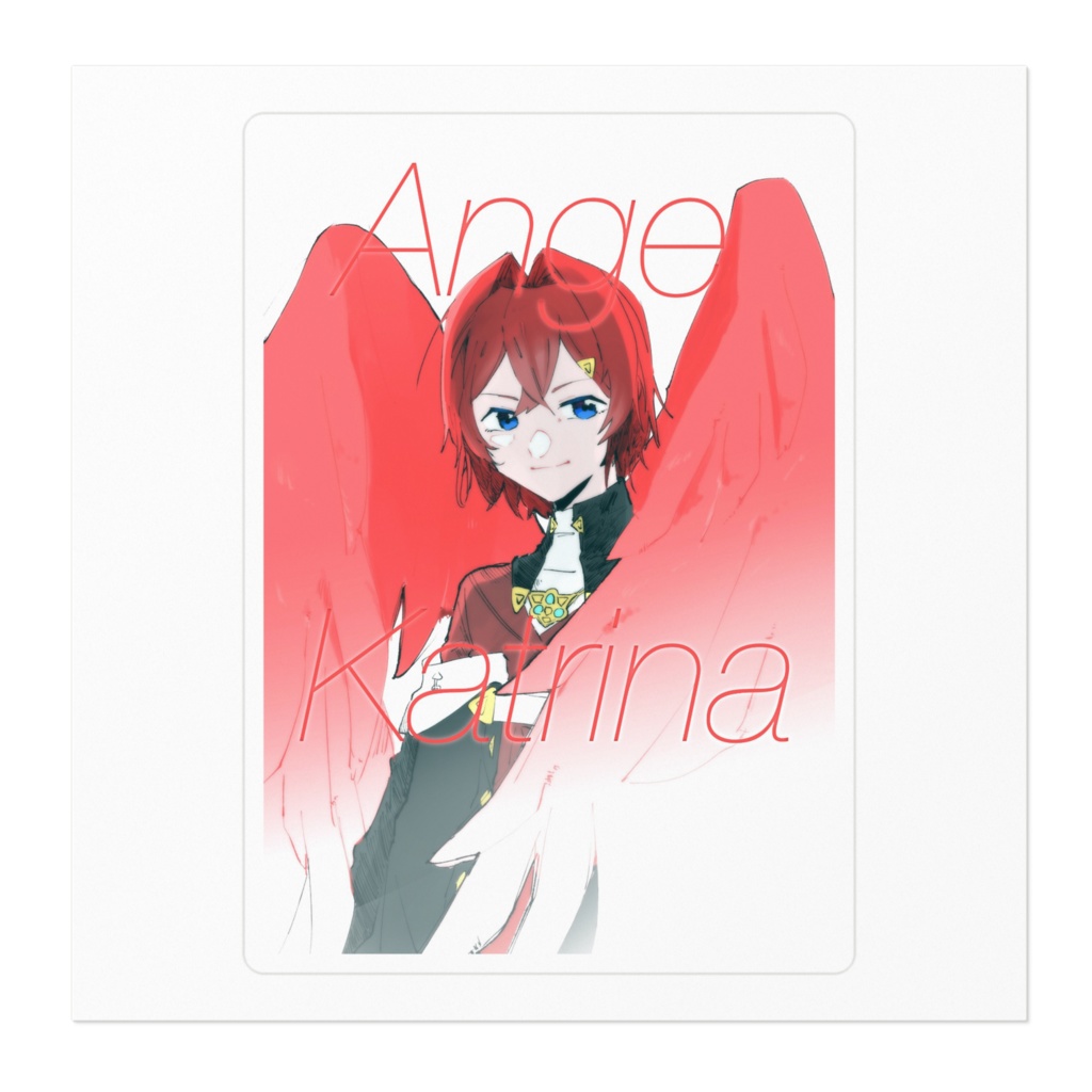 【非公式】アンジュ・カトリーナステッカー