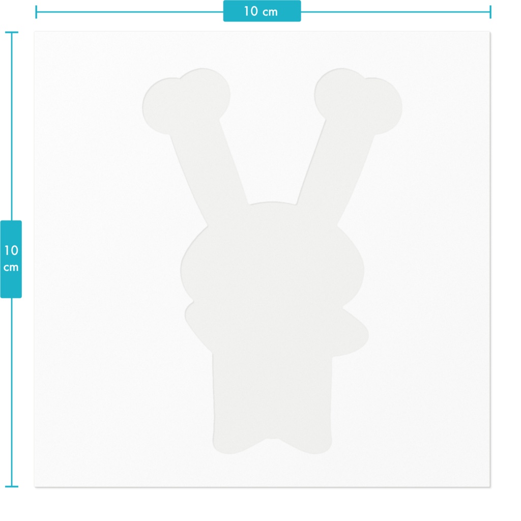 ほねうさステッカー(デフォルト)