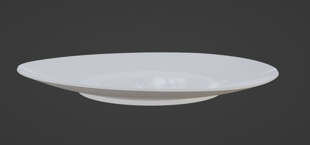 皿（Blenderデータ）