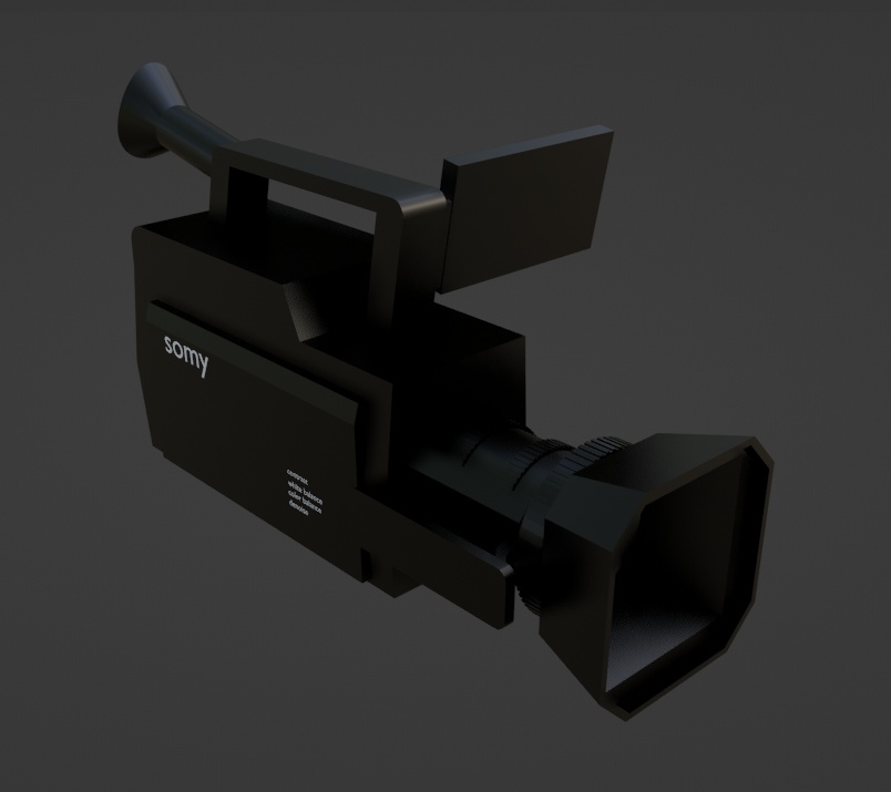 ビデオカメラ（Blenderデータ）