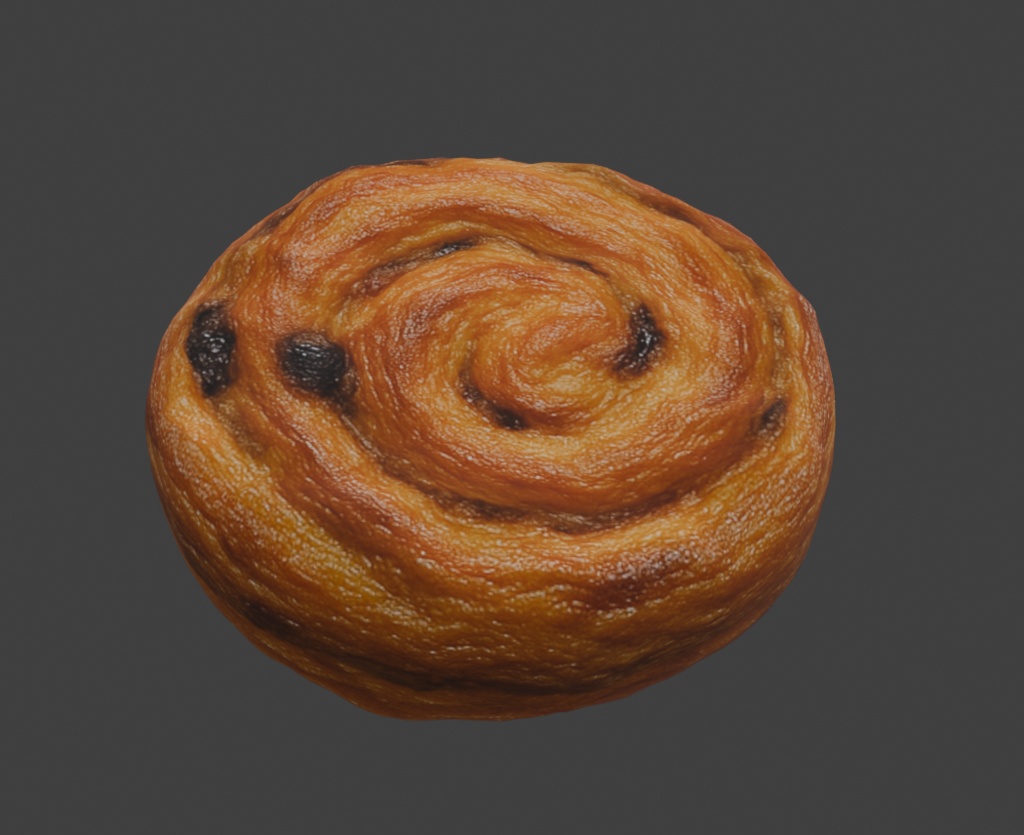 デニッシュパン その２（Blenderデータ）
