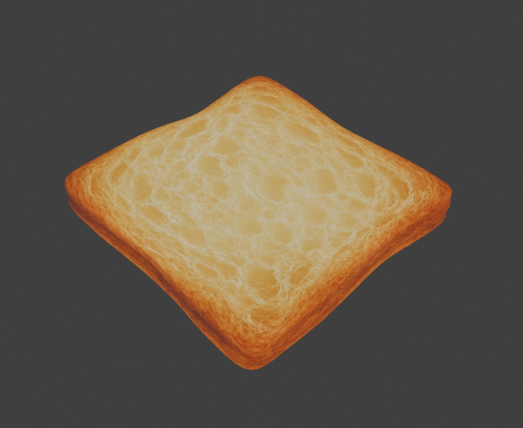 デニッシュパン その３（Blenderデータ）