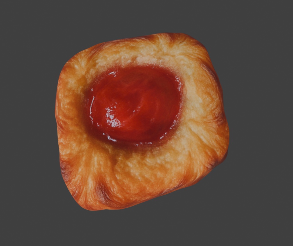 デニッシュパン その６（Blenderデータ）