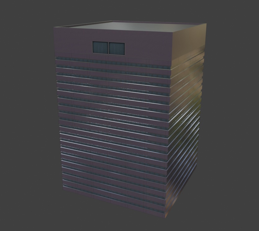 ビル03（Blenderデータ）