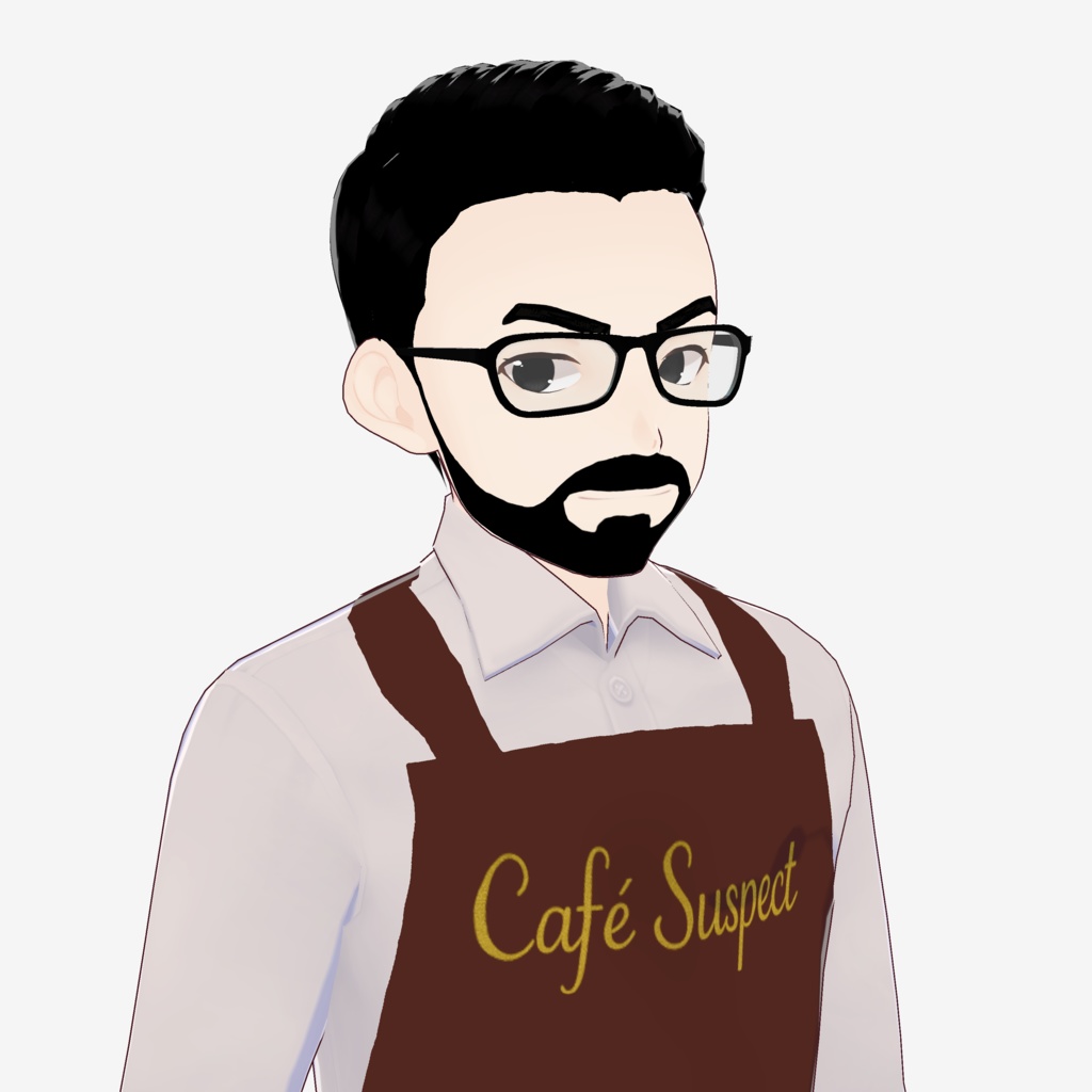 コーヒーショップオーナー（VRoid・VRM）