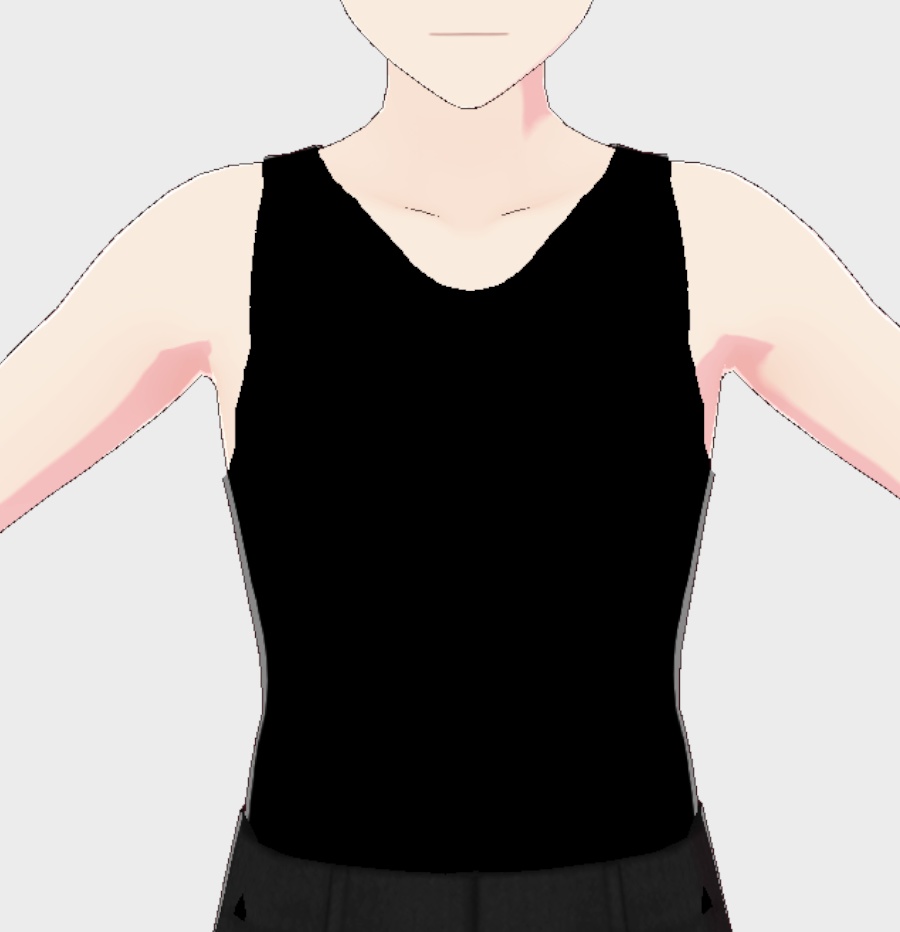 黒インナー（VRoid衣装）