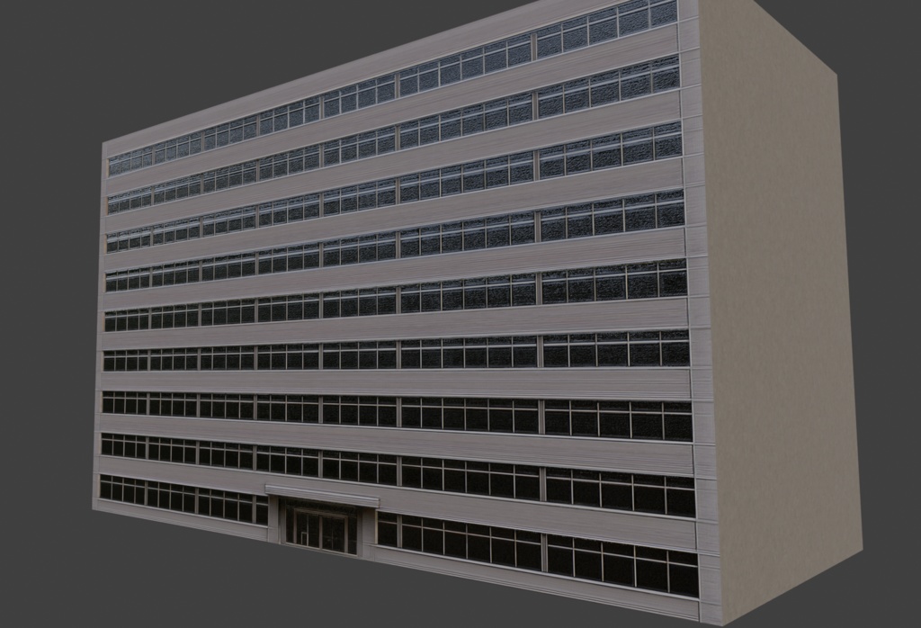 永田町ぽいビル集(Blenderデータ)