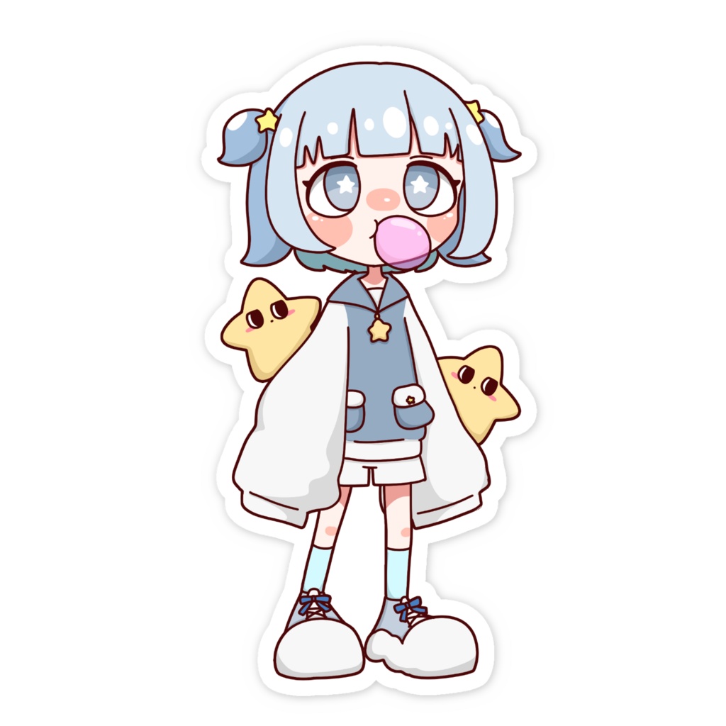 おしゃむるステッカー