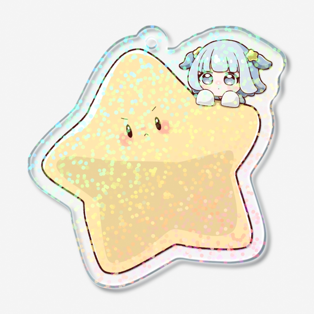 スピカといっしょキラキラアクキー