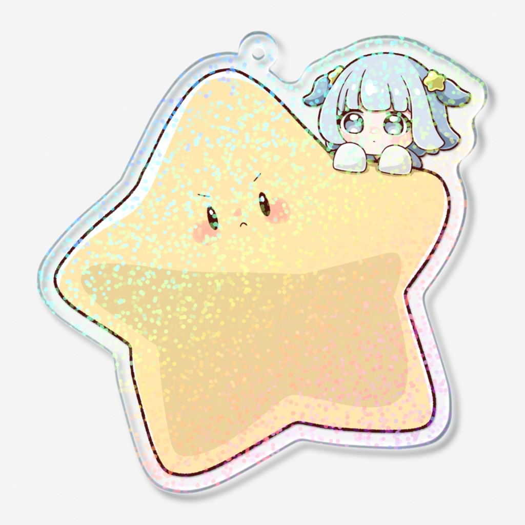 スピカといっしょキラキラアクキー