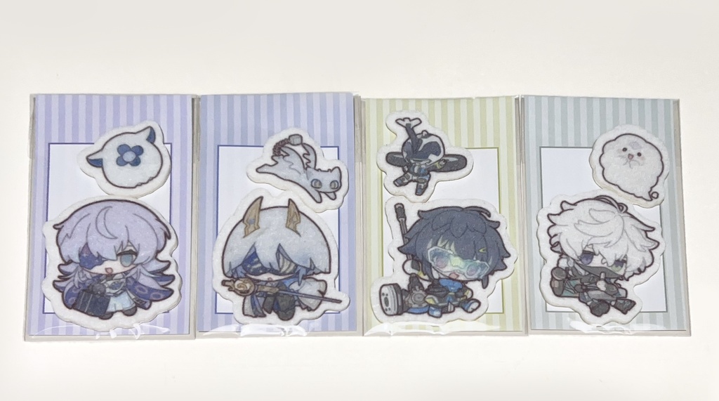 【非公式】フェルトステッカー/西側ヒーロー