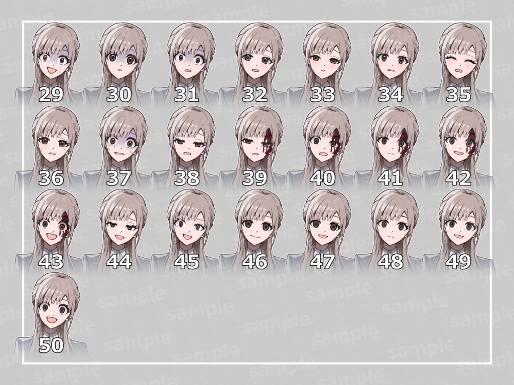 立ち絵素材_03成人女性(スーツ)