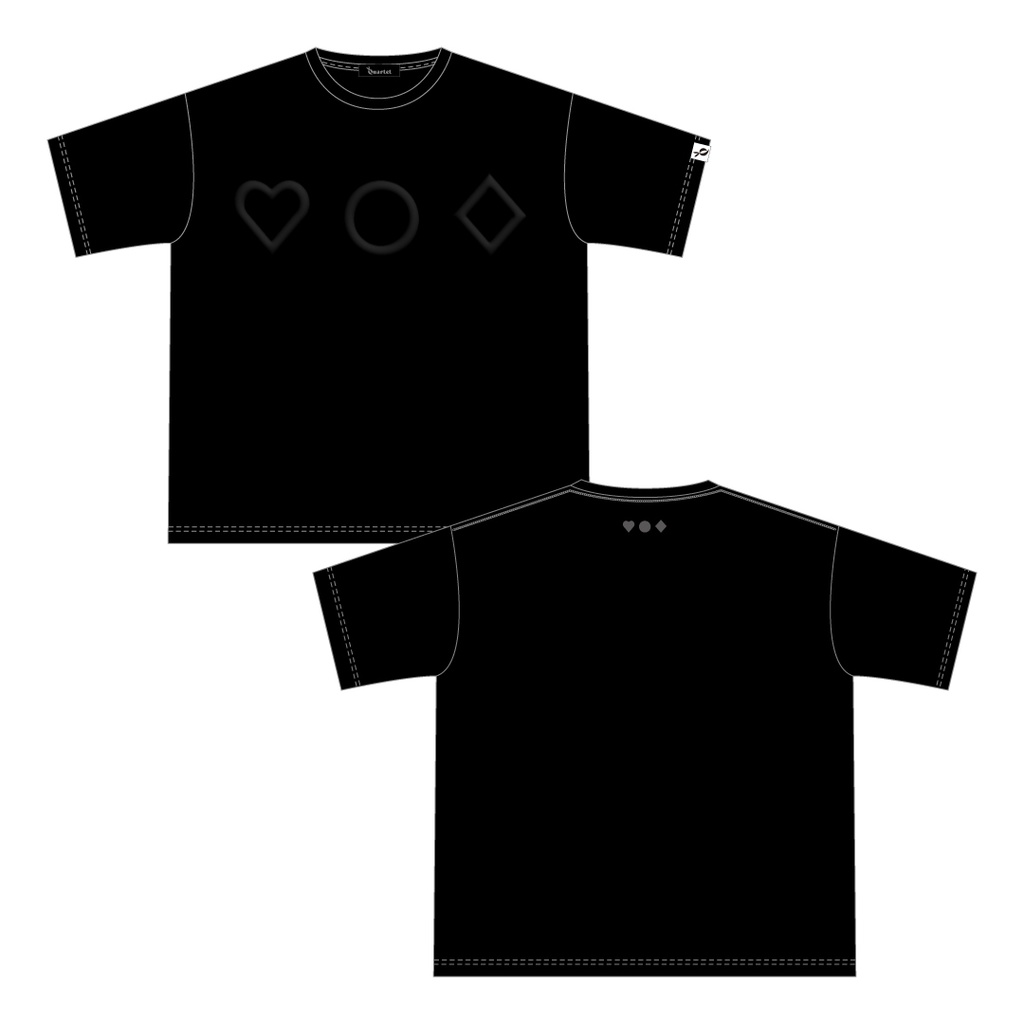 Quartet Products 002 T-shirt Emboss