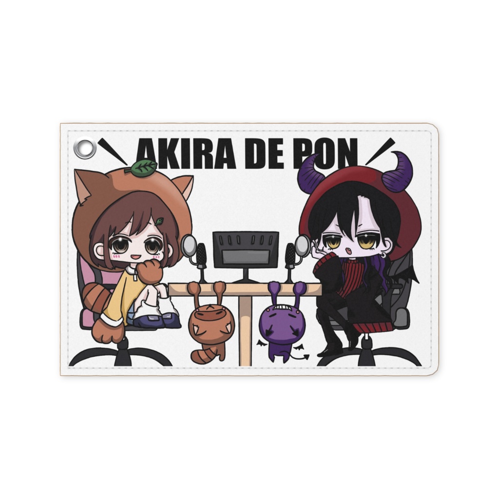 AKIRADEPONパスケース