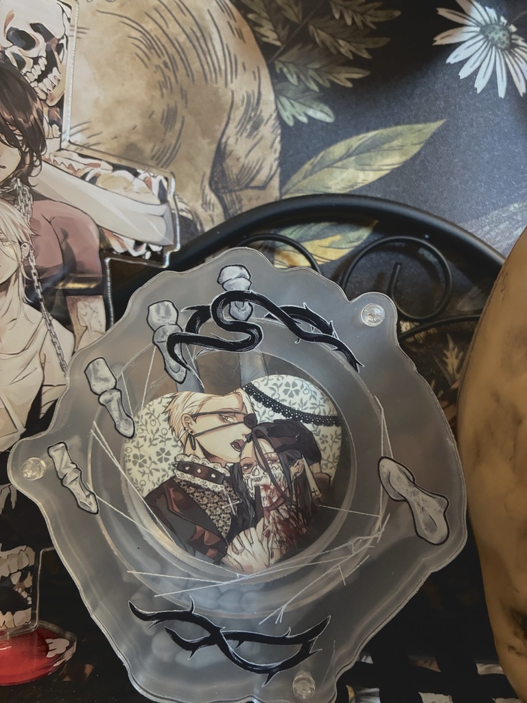 リア蓮ゴシック缶バッチ