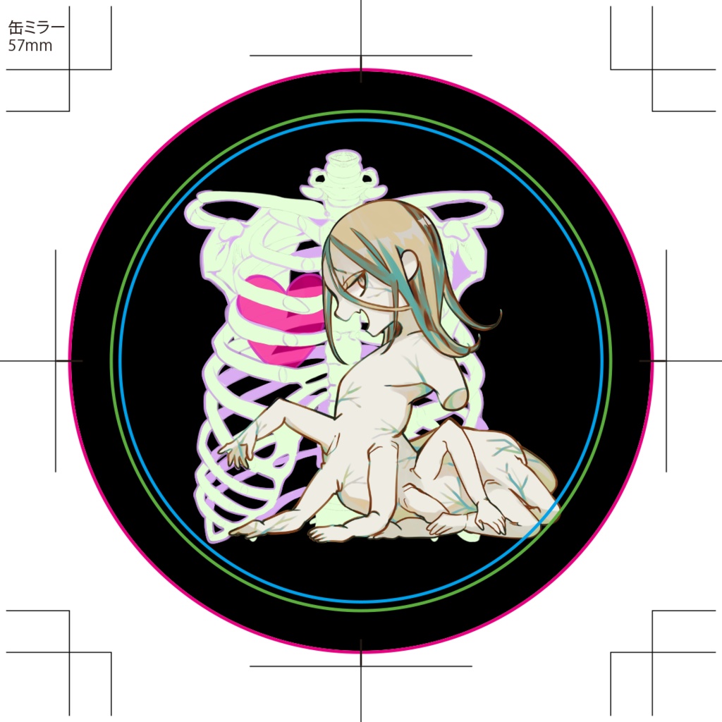 亜種蓮　手鏡