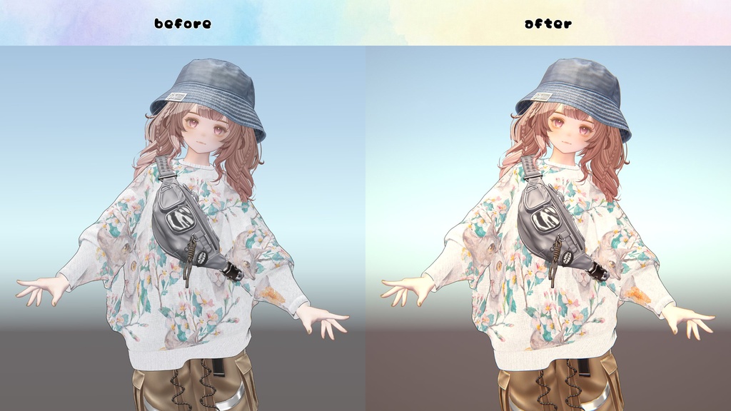 VRChat向け [あたたかポスプロ]