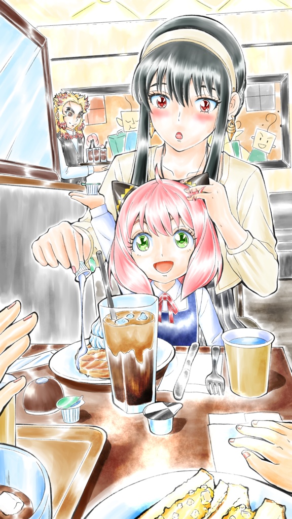 スパイ喫茶潜入中…