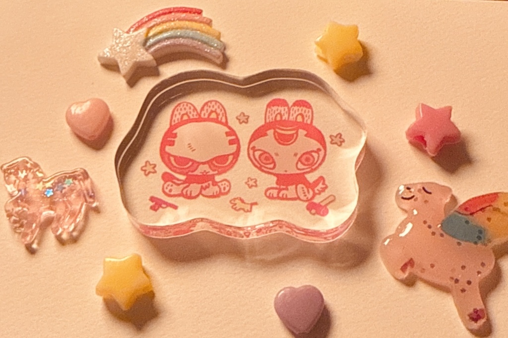 鶴見&宇佐美　アクリルブロック