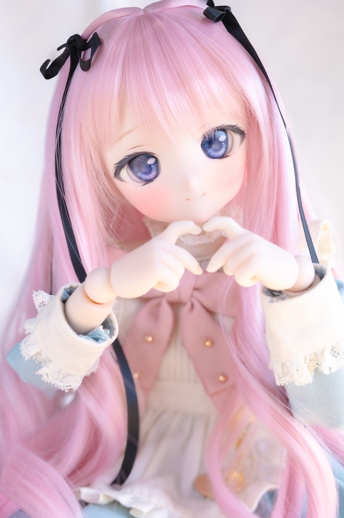 8~9inchウィッグ ふわふわウェーブ