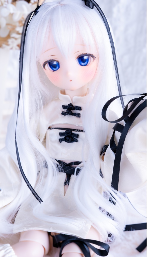 8~9inchウィッグ ふわふわウェーブ