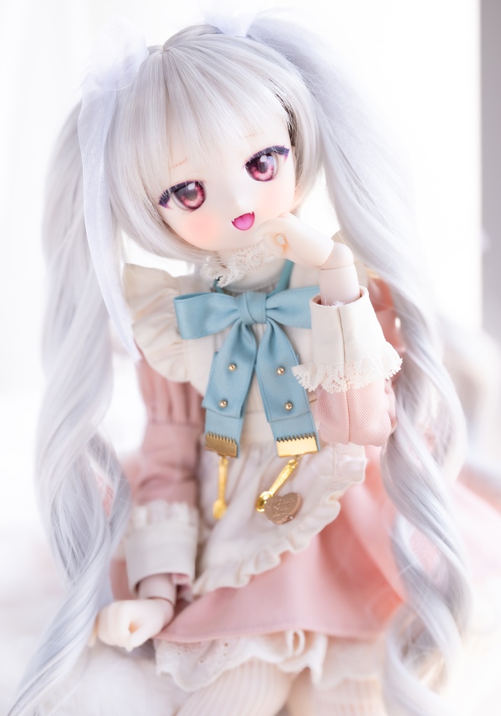 8~9inchウィッグ おとめツインテール