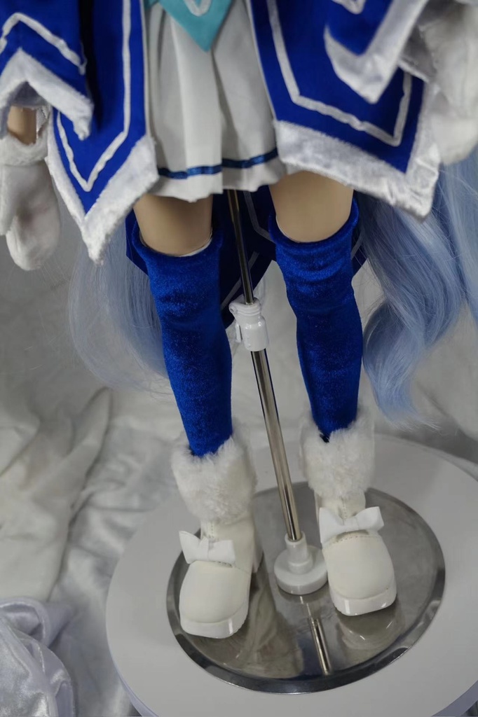 雪ミク用-雪結晶ドレスセット DD/DDS ドール衣装