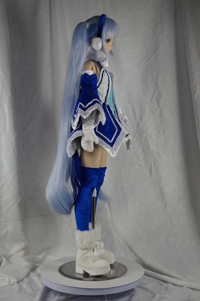 雪ミク用-雪結晶ドレスセット DD/DDS ドール衣装