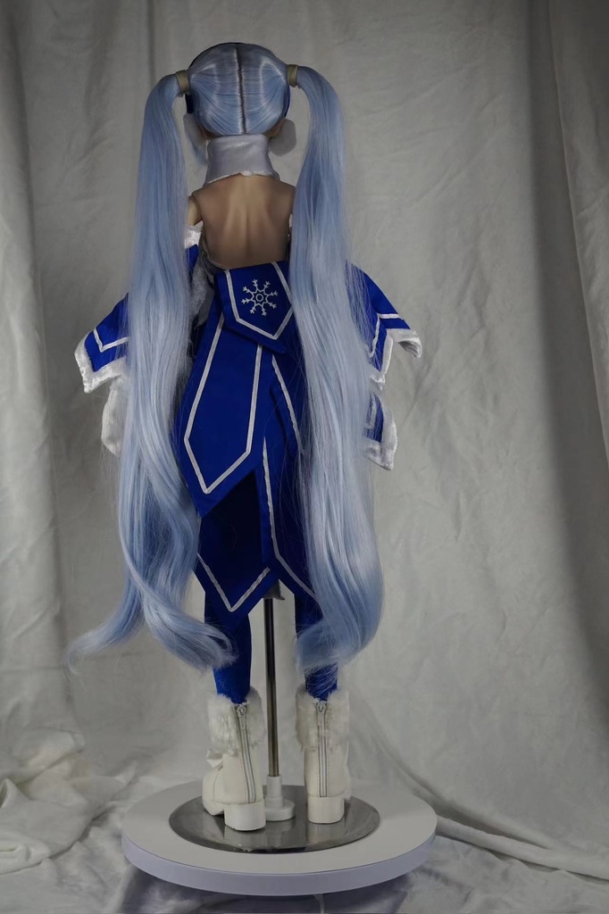 雪ミク用-雪結晶ドレスセット DD/DDS ドール衣装