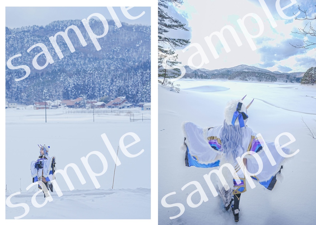 にじさんじ竜胆尊写真集「雪鬼草子」