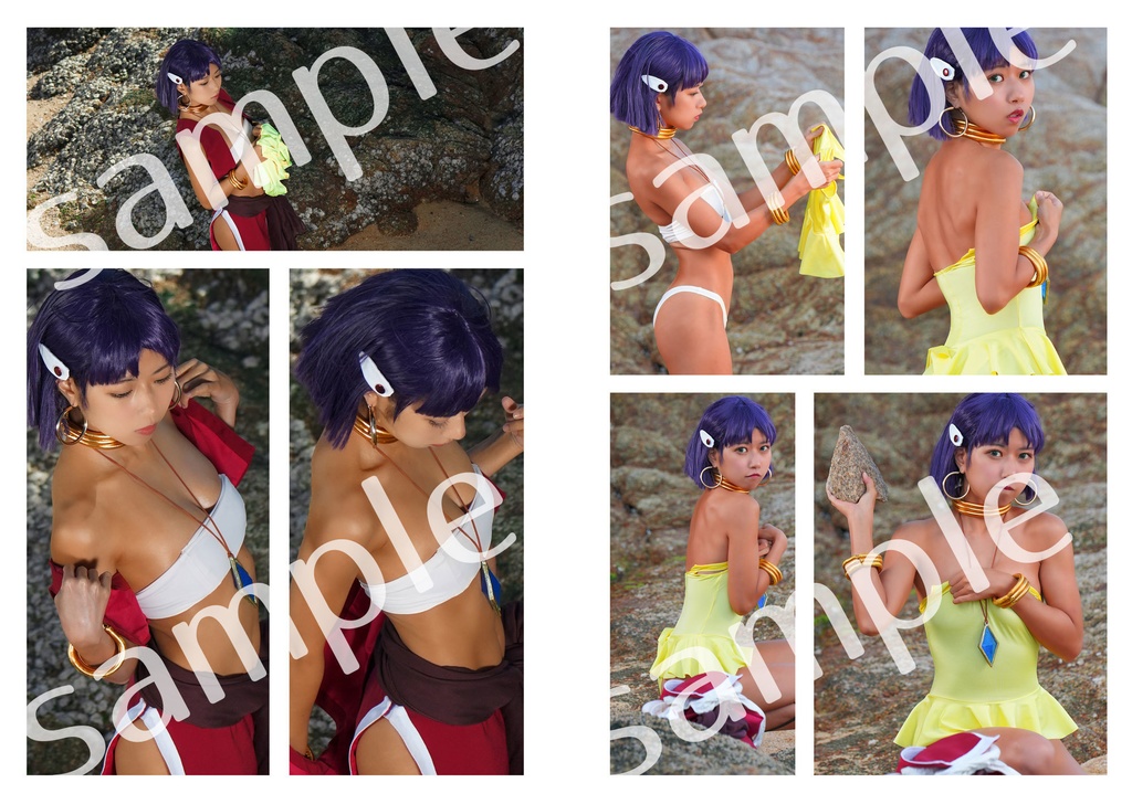 ふしぎの海のナディア写真集「Blue Water & Blue sky」