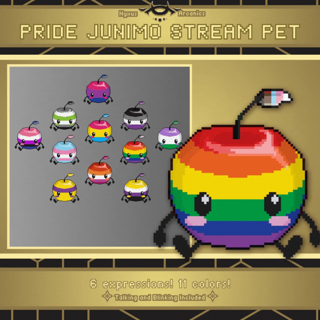 PRIDE Junimo Stream Pet | Pngtuber
