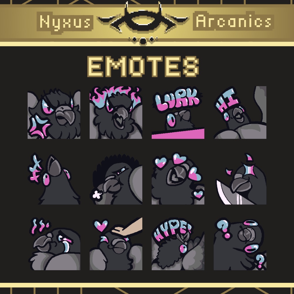 Pigeon Emote Set