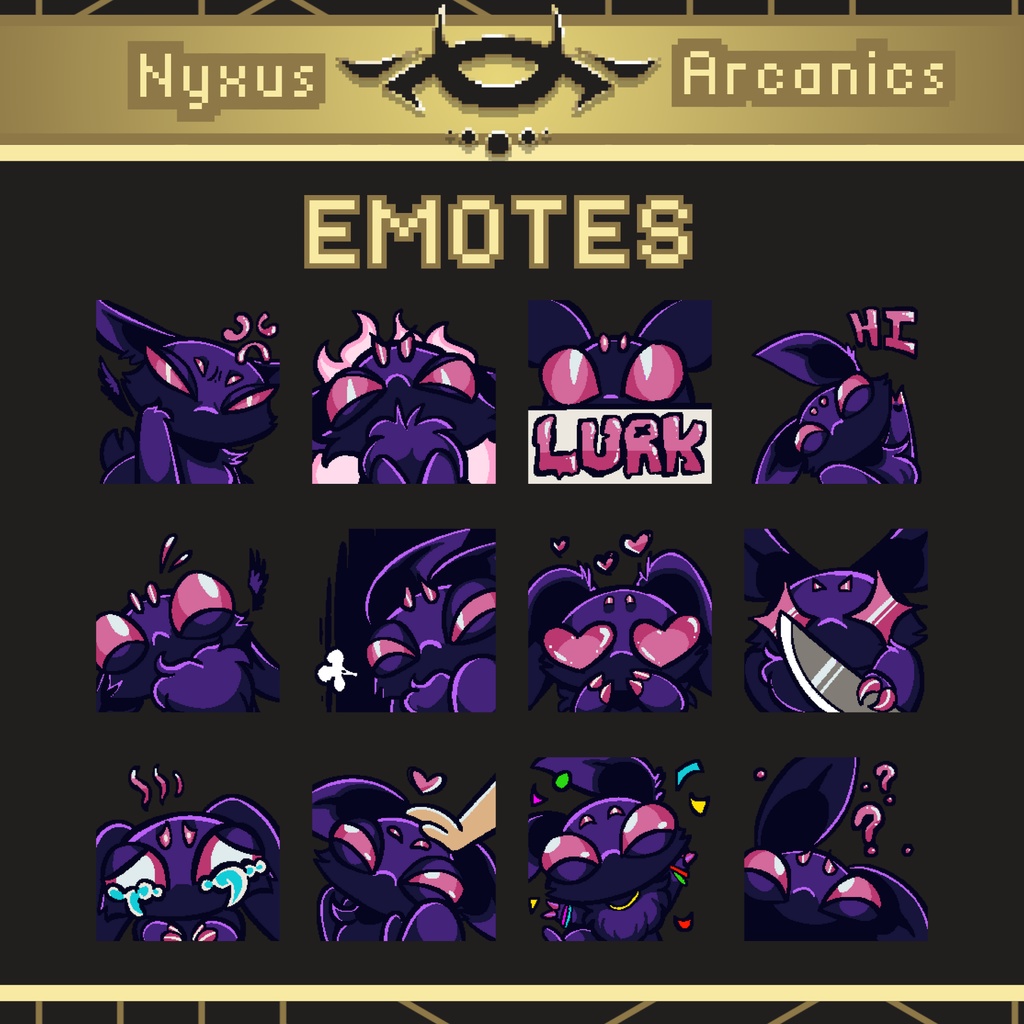 Mothman Emote Set
