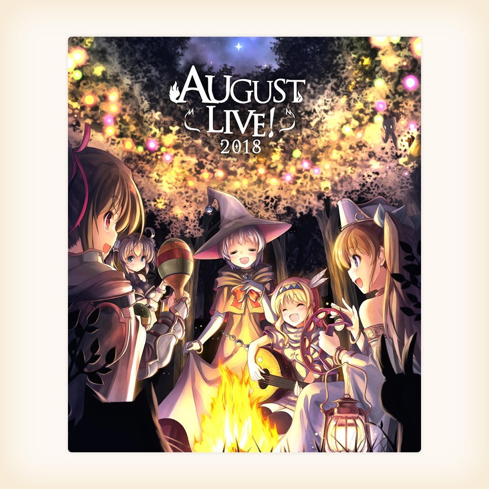 「AUGUST LIVE ! 2018」Blu-ray ＆ DLCard
