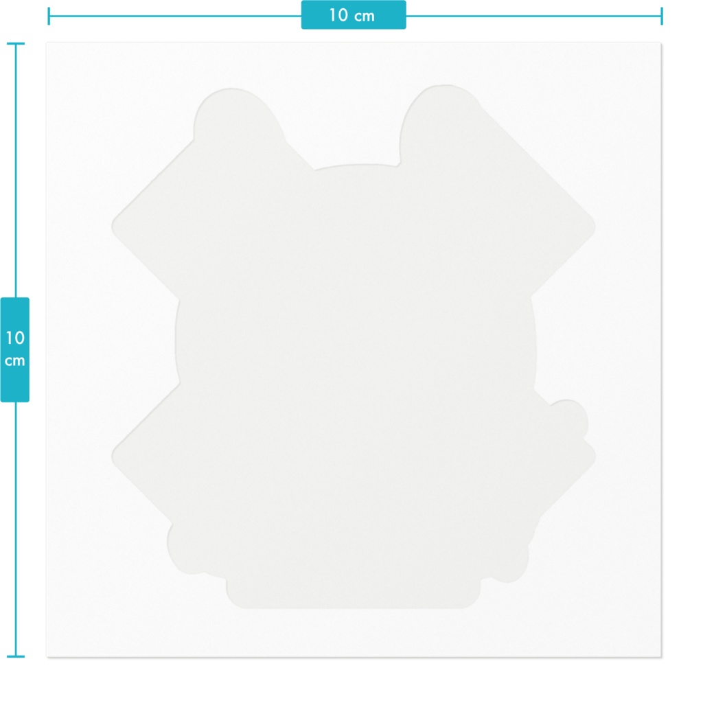 「あいミスRADIO!」ウサスライムステッカー