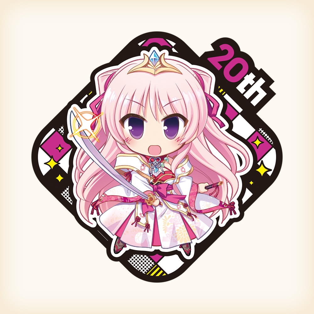 20周年記念アクリルキーホルダー