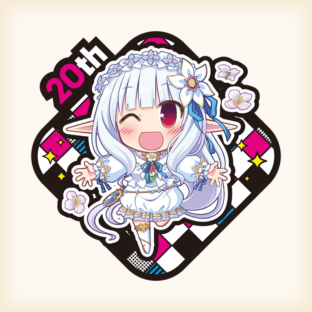 20周年記念アクリルキーホルダー