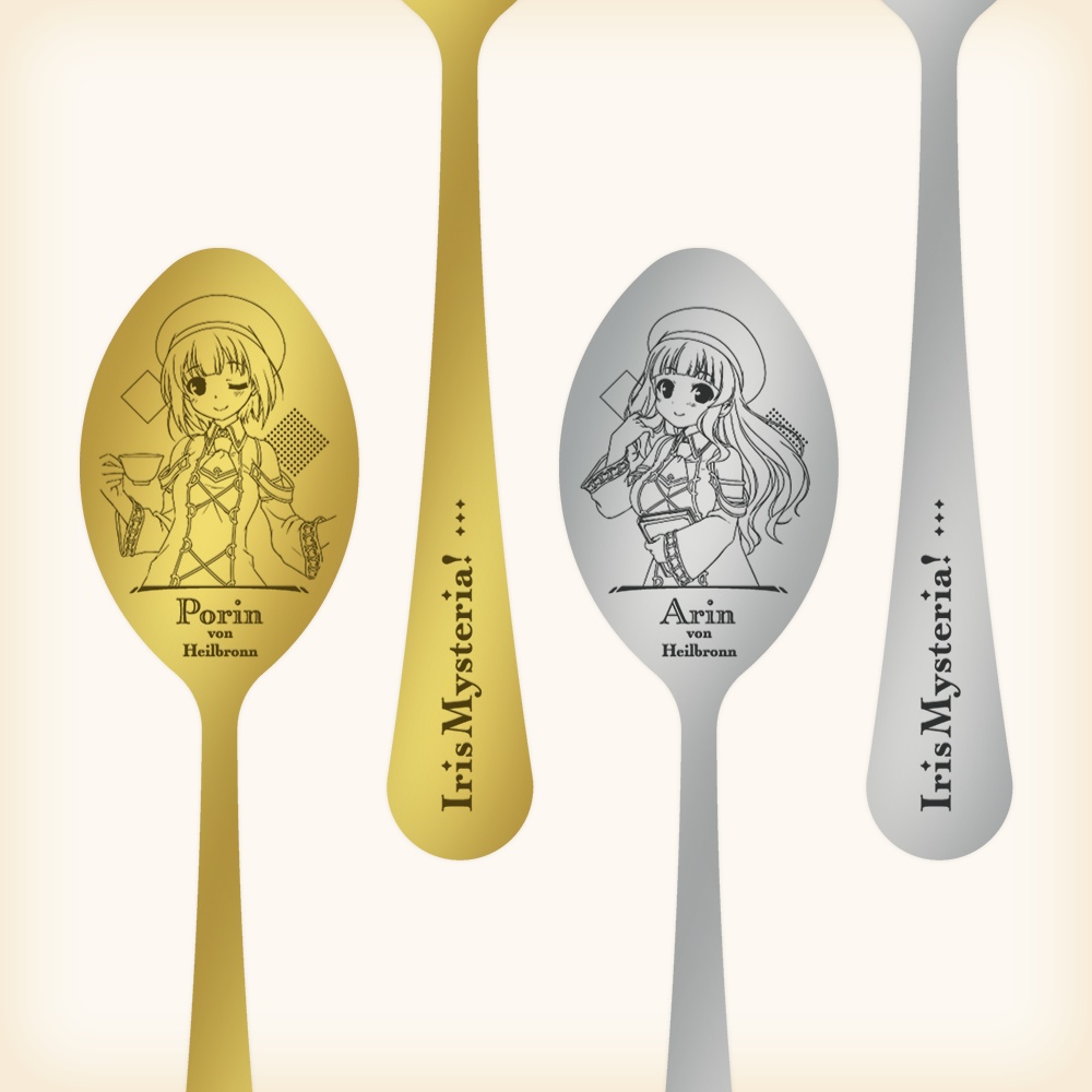 ポリン アリンのお茶会ティースプーンセット オーガスト公式ショップ Booth