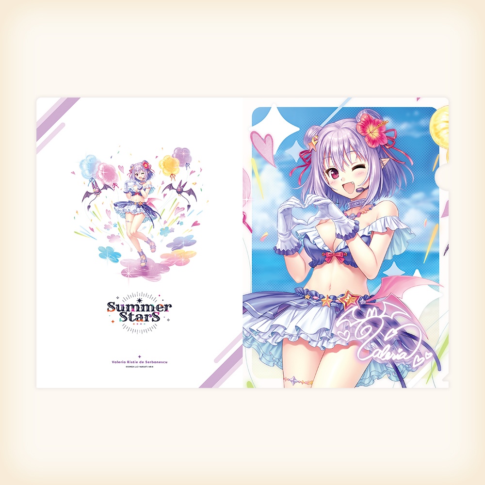 A4クリアファイルセット アイリスフェス