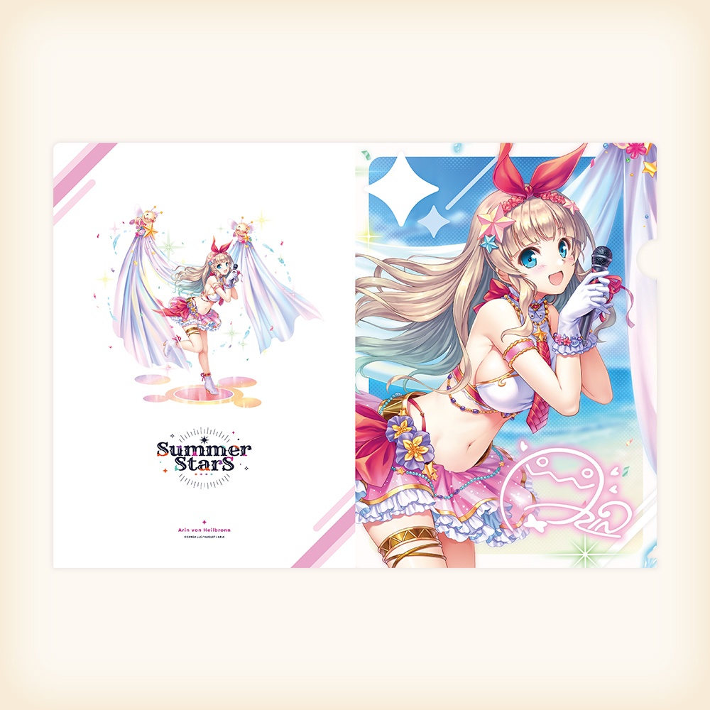 A4クリアファイルセット アイリスフェス