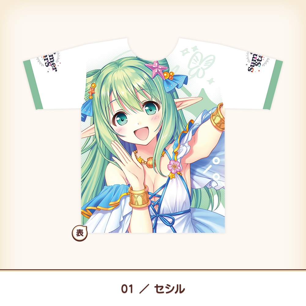 フルグラフィックTシャツ　アイリスフェス