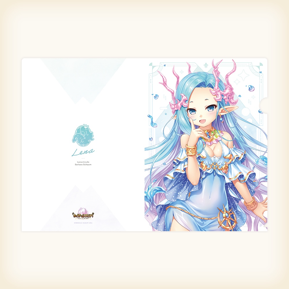 オリジナルクリアファイルホルダー