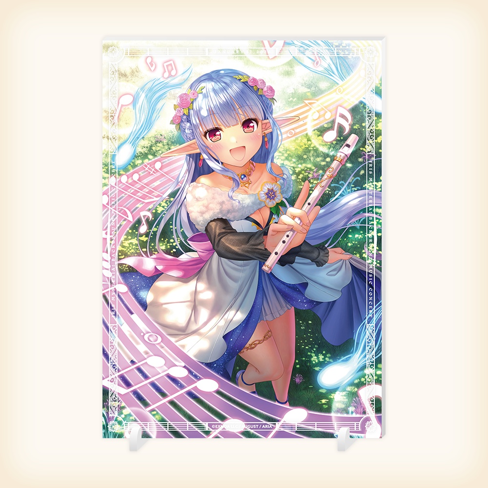 『あいミス』BGMコンサート　アクリルプレート