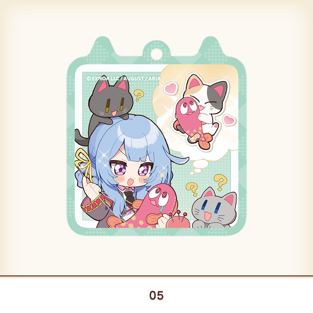 『あいミス』スクエアアクリルキーホルダー