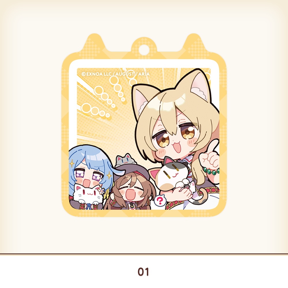 『あいミス』スクエアアクリルキーホルダー