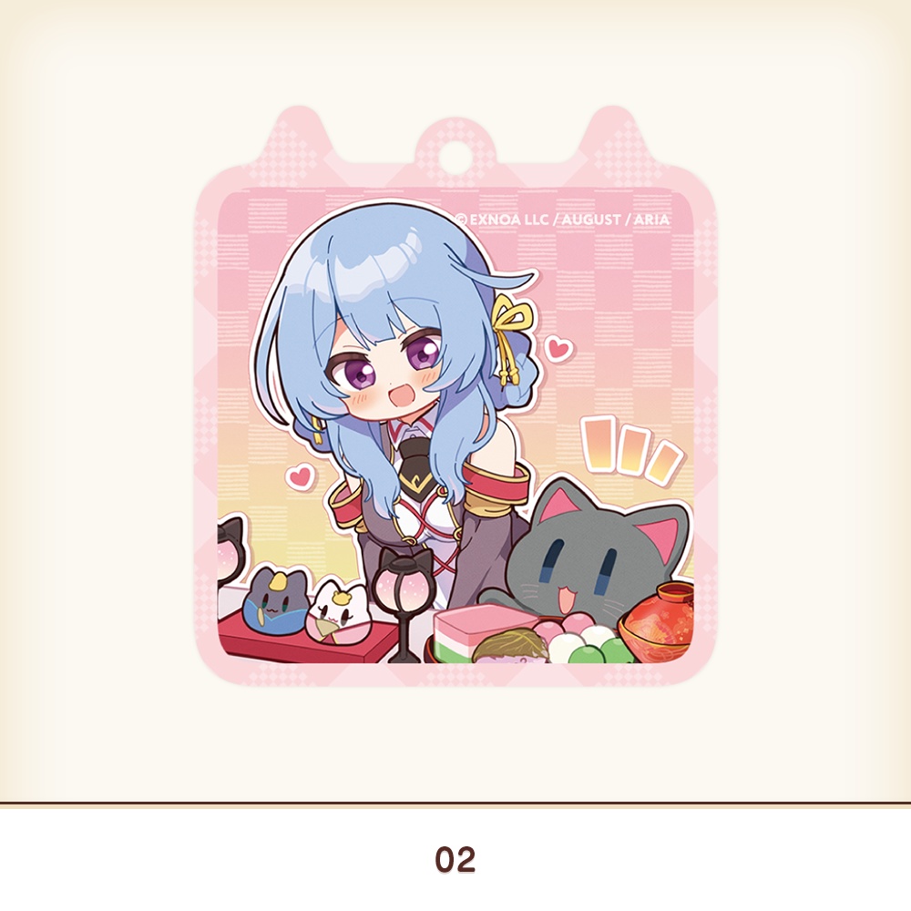 『あいミス』スクエアアクリルキーホルダー