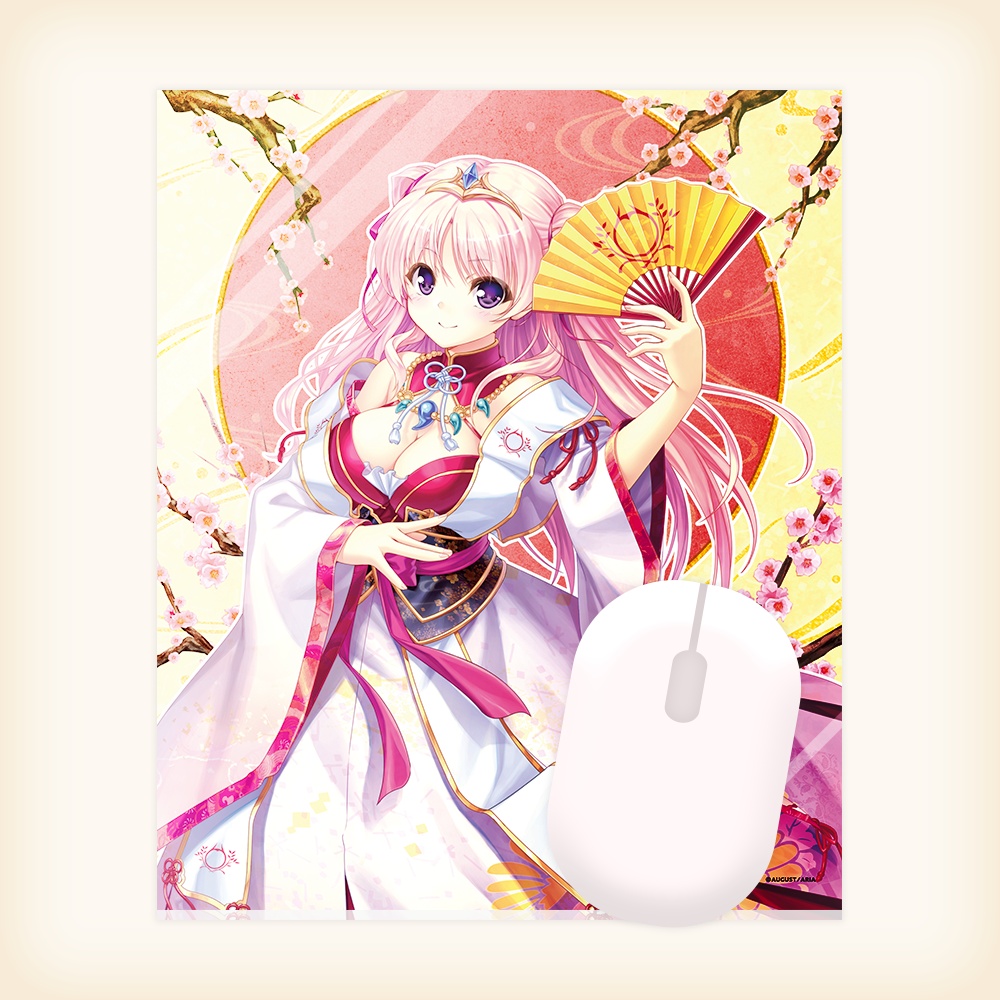 『千桃』10周年記念ガラスマウスパッド