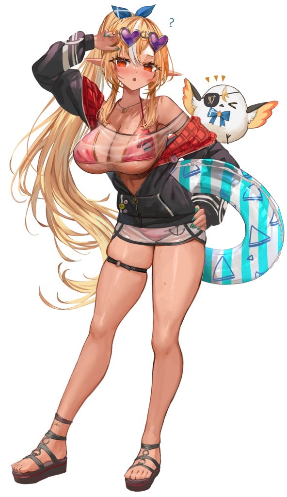不知火フレアアクリルスタンド(マリン水着衣装)